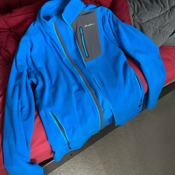Eddie Bauer Medium Fleece Lightweight Jacket - Picture 4 of 5